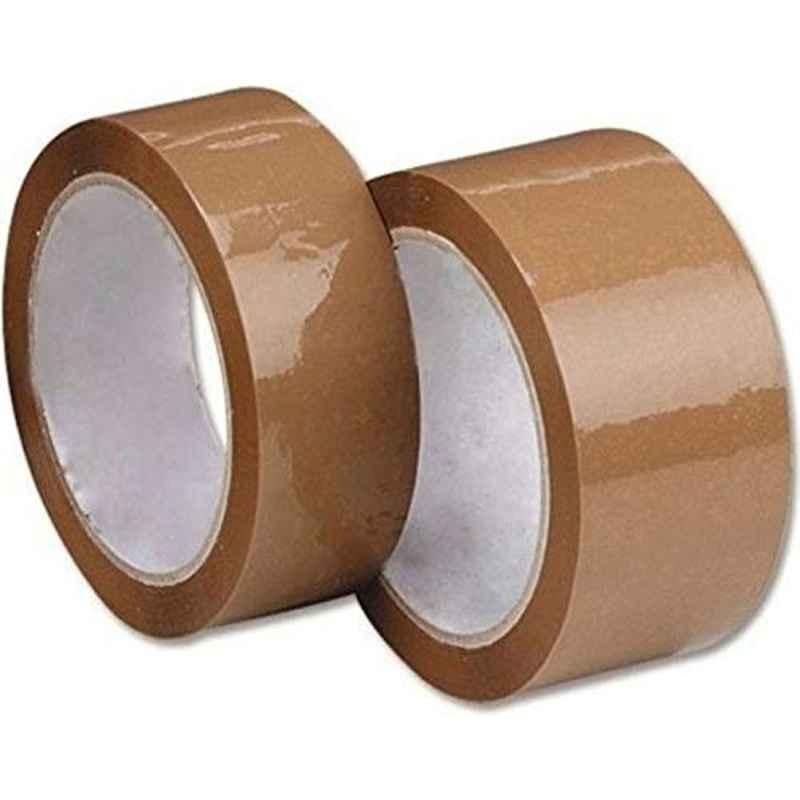 Veeshna Polypack 65m 2 inch Brown Packaging Tape (Pack of 2)
