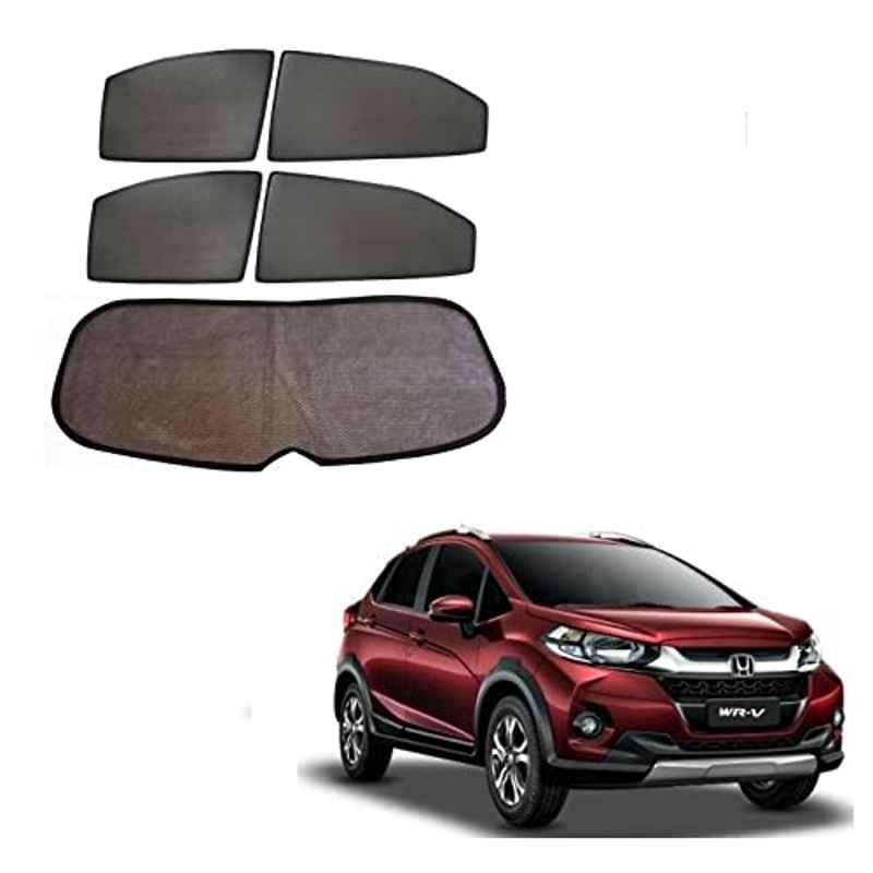Kozdiko 5 Pcs Mesh Black Fixed Window & Rear Sun Shades Set for Honda WRV