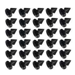 Driose 4mm HDPE Black Drip Irrigation Dummy Stopper for Unwanted Holes of 16mm Main Supply Pipeline (Pack of 150)