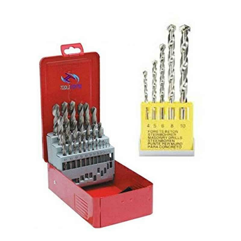 Krost Tc6112 31 Pieces Drill Bit Set Combo Made Of High Speed Steel