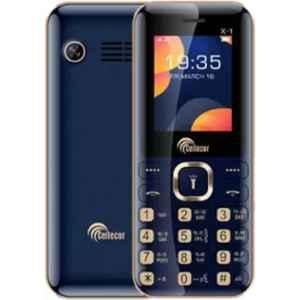 Cellecor X-1 1.8 inch 1000mAh Blue Dual Sim Feature Phone