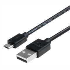 BBC Micro Bit 0.3m PVC USB 2.0 Black Type A to Micro Type B USB Cable, TIFCW0092