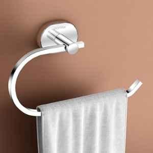 Plantex Stainless Steel Towel Hanger for Wash Basin/Hand Towel Hanger/Napkin Holder for Wash Basin/Bathroom Accessories Chrome Finish Onix