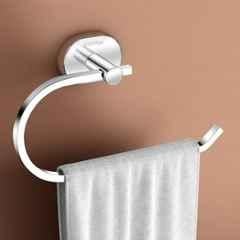 Plantex Stainless Steel Towel Hanger for Wash Basin/Hand Towel Hanger/Napkin Holder for Wash Basin/Bathroom Accessories Chrome Finish Onix
