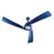 Bajaj Euro NXG 68W Aluminium Cobalt Blue Ceiling Fan, 251653, Sweep: 1200 mm