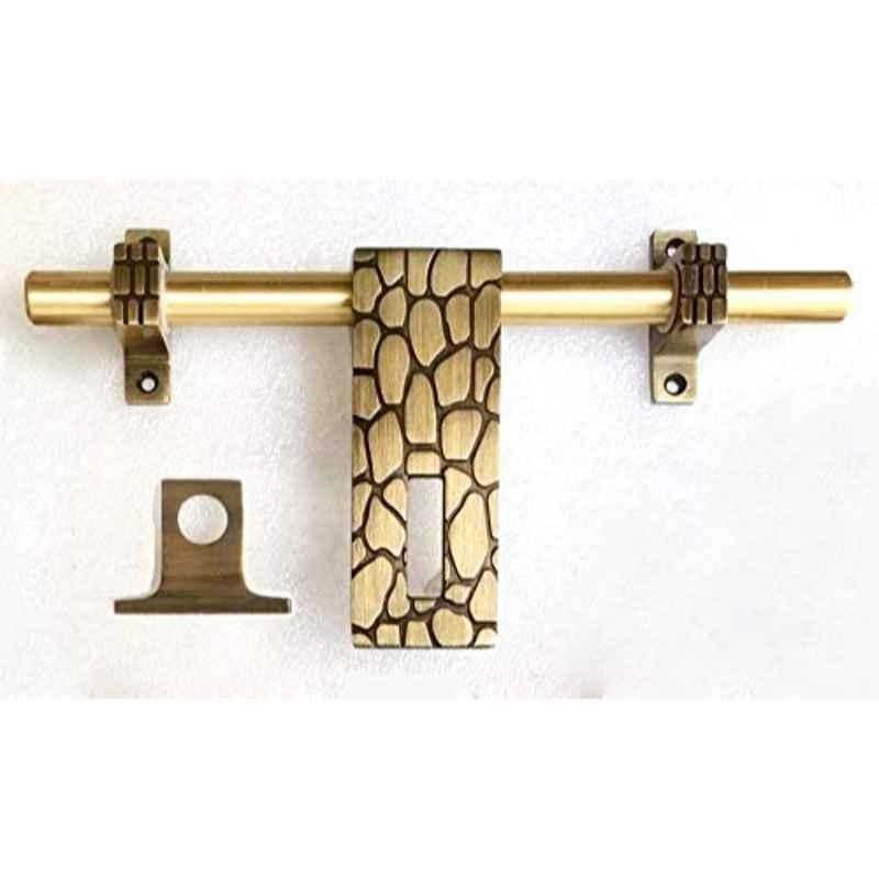 Jovial 10 inch 16mm Zinc Alloy Antique Brass Single Door Aldrop, Aldrop-1137