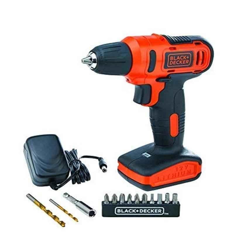 Black & Decker Cordless Drill Driver 18V Battery + Charger BCD001C1-GB