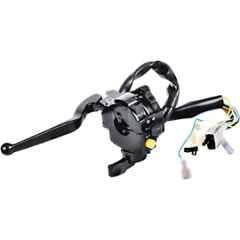 Uno Minda LHS Handle Bar Switch with Light Switch for TVS XL100 BS4, SW-0697B