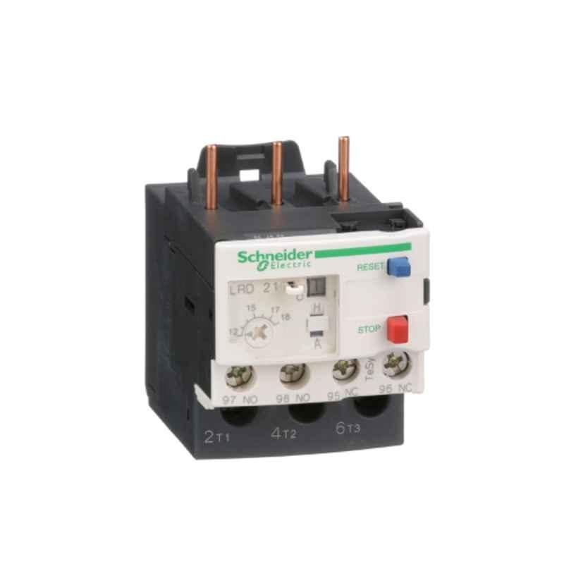 Schneider TeSys 12-18A LRD Model Thermal Overload Relay, LRD21