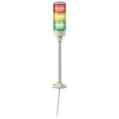 Schneider Electric 24V RAG LED Tower Light with Fixing Plate, Tube Mounting & Buzzer, XVGB3SH