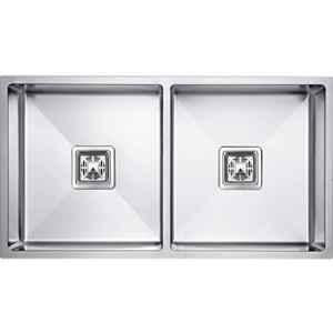 Crocodile CR-DB12 32x18 inch Stainless Steel Double Bowl Kitchen Sink