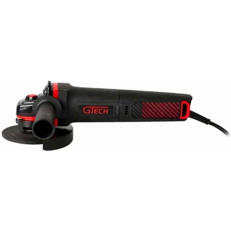 G-Tech 1200W 100mm Black Angle Grinder with Powerful Motor, GTECHAG1250W