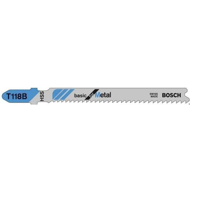 Bosch T 118 B Jigsaw Blade, 2608631965 (Pack of 20)