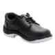 Acme Trends AP-25 Leather Low Ankle�Steel Toe Black Work Safety Shoes, Size: 7