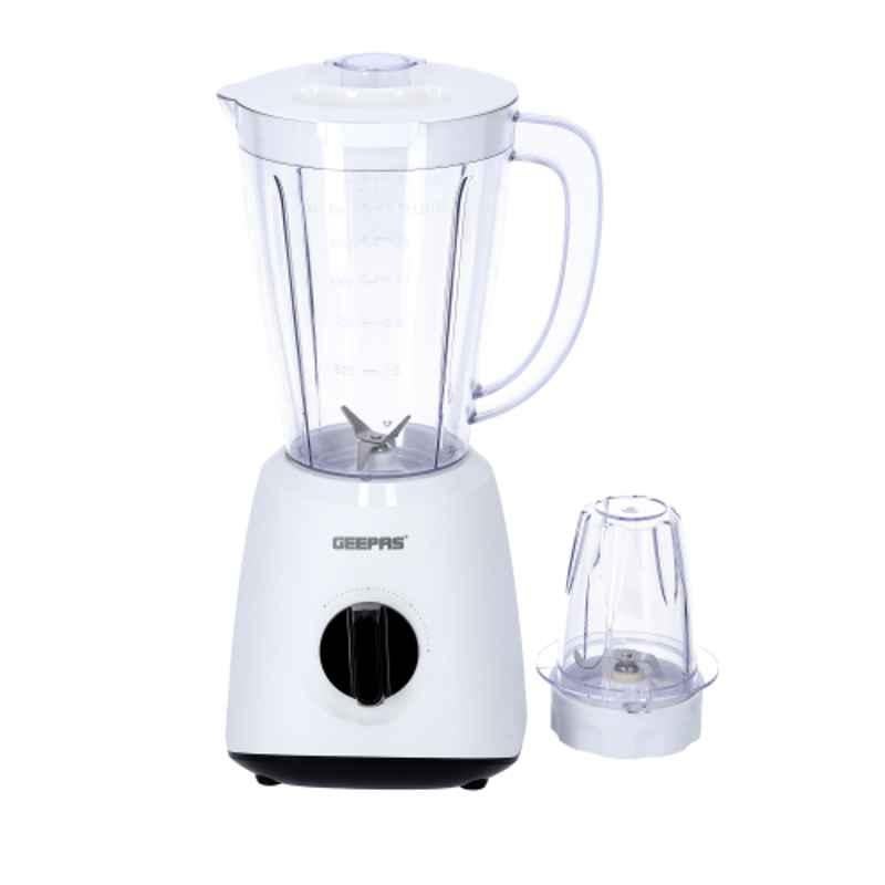 Geepas 400W 1.5L Stainless Steel 2 In 1 Multifunctional Blender, GSB44027