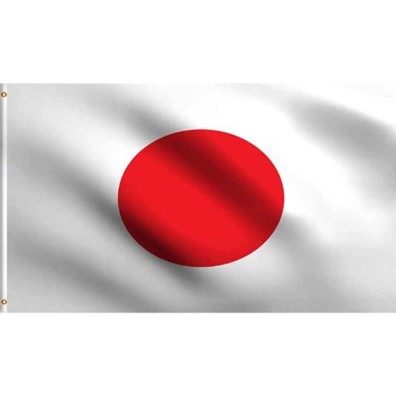 DMSE 2x3ft Foot Polyester 100D Flag UV Resistant Japanese National Flag