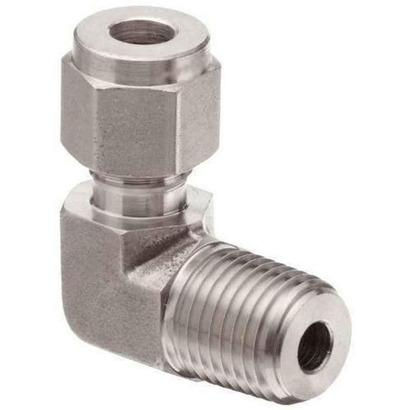 SFI 8 x 1/4 inch Stainless Steel 304 Male Elbow