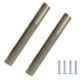 Atom 14 inch Brass Antique Finish Grid Aluminium Pull Handle (Pack of 2)