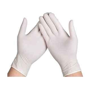 C-Cure 100 Pcs Large Latex Disposable Examination Hand Gloves Set