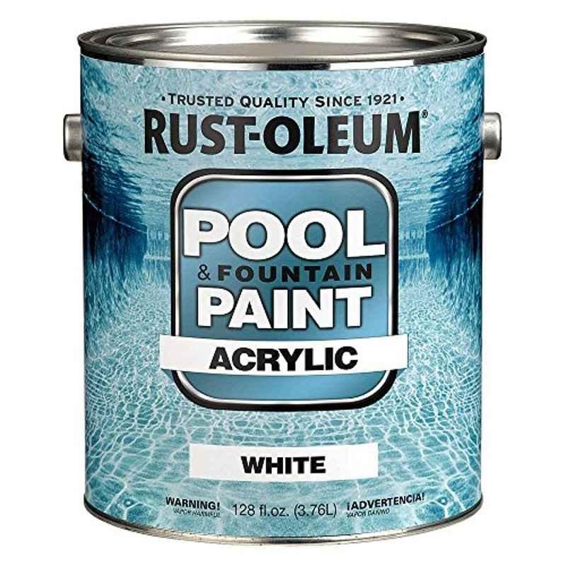Rust-Oleum 3.76L Acrylic White Pool & Fountain Paint, 269354