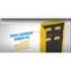 Universal AVF-W2T 155x500mm 12 Pcs Yellow Rack Protector Set for Rack Upright