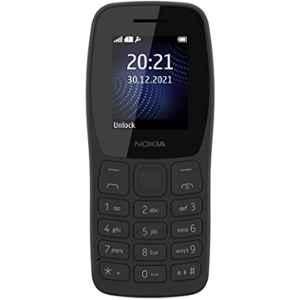 Nokia 105 Classic 1.77 inch Charcoal 2G Single Sim Keypad Feature Phone with Built-in UPI Payments, SS_1423