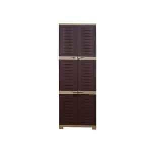 Supreme Fusion 3 Plastic Globus Brown Large Size Cupboard, Fusion03-GB