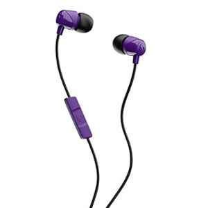 Skullcandy Jib Purple Wired in-Earphone with Mic, S2DUYK-629