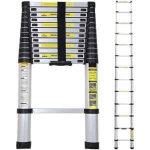 Okasta 13 Step Aluminium Portable & Compact Telescopic Ladder
