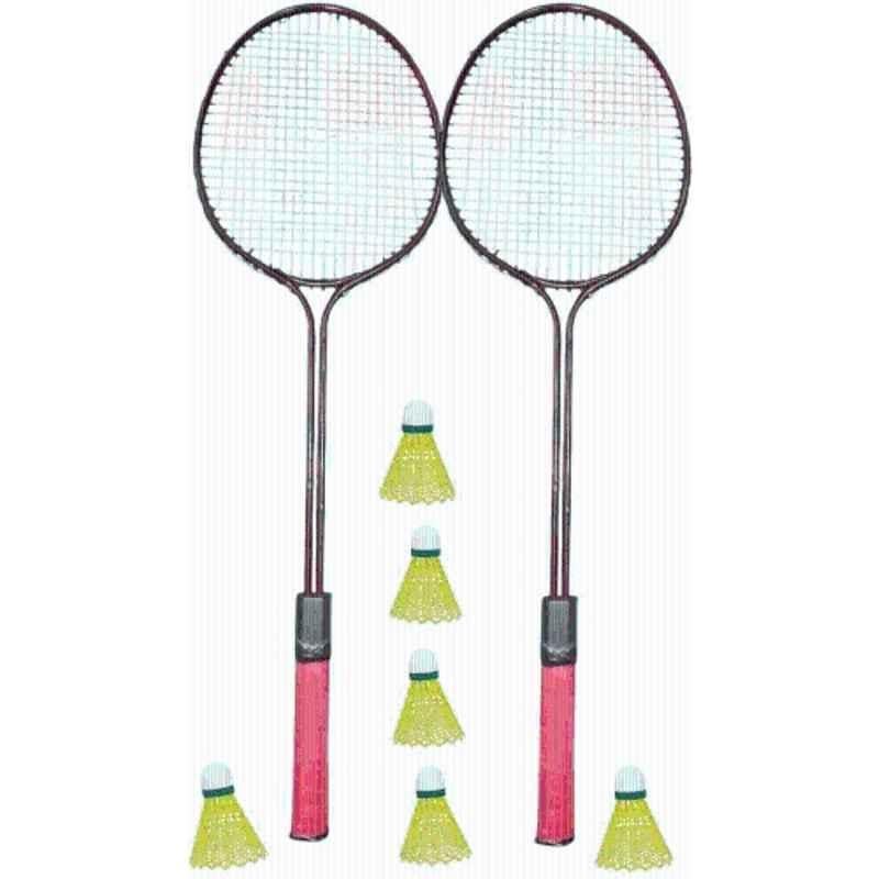 STYRKR Assorted FIRE-Combo-6 Badminton Kit