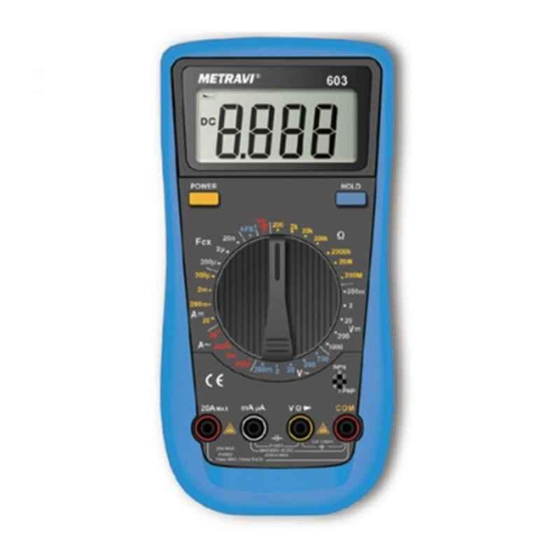 Metravi 603 Digital Multimeter (1999 Counts)