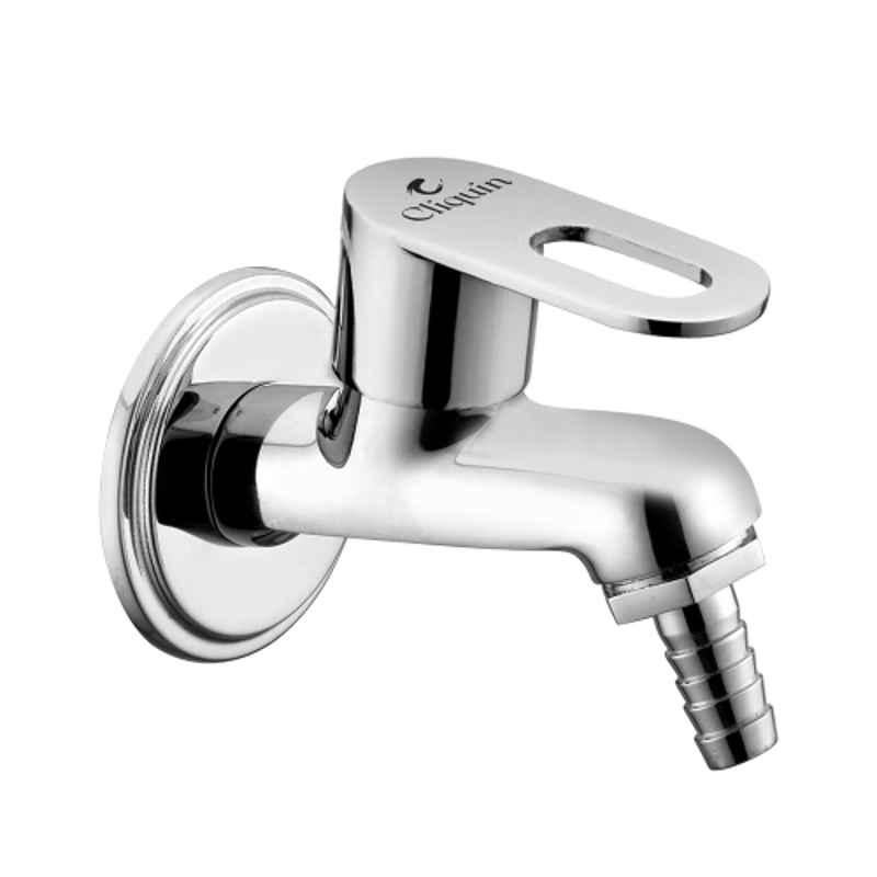 Cliquin Venna Brass Silver Chrome Finish Nozzle Tab for Washing Machine, Garden & Outdoor Use