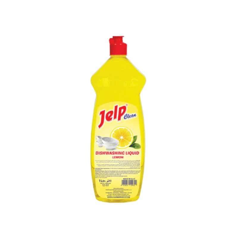 Jelp Clean 1L Lemon Dishwashing Liquid