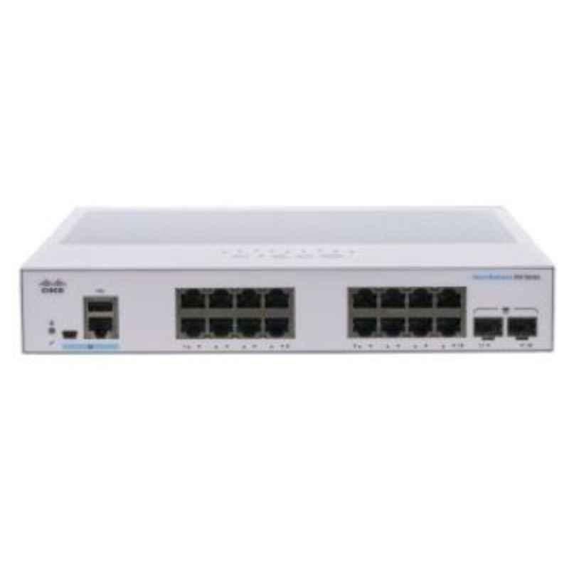 Cisco Business 350 Series 12 Ports 10GE 12 Ports 10G SFP+ Grey Managed Network Switch, CBS35024XTS