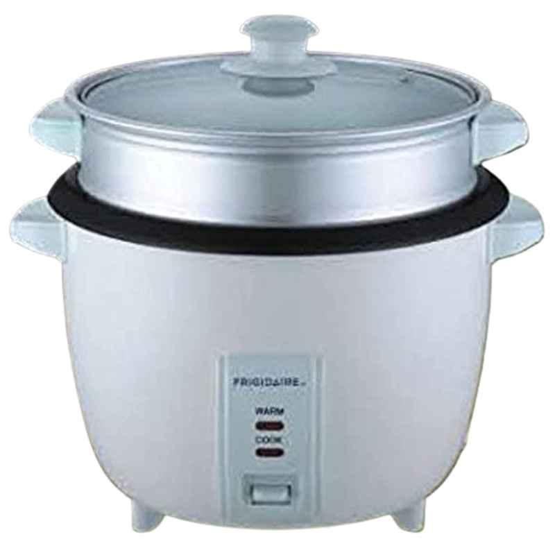 Frigidaire 2.8L 1000W White Rice Cooker with Removable Non-Stick Inner Pot, FD8028S