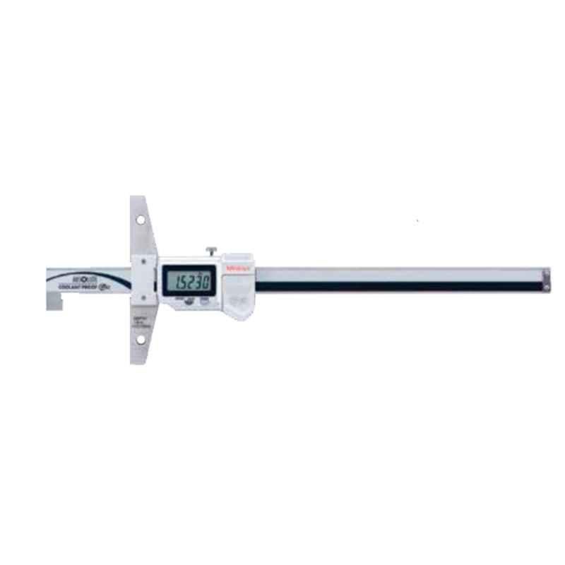 Mitutoyo 0-200mm Inch/Metric Dual Scale Absolute Digimatic Depth Gage, 571-265-20