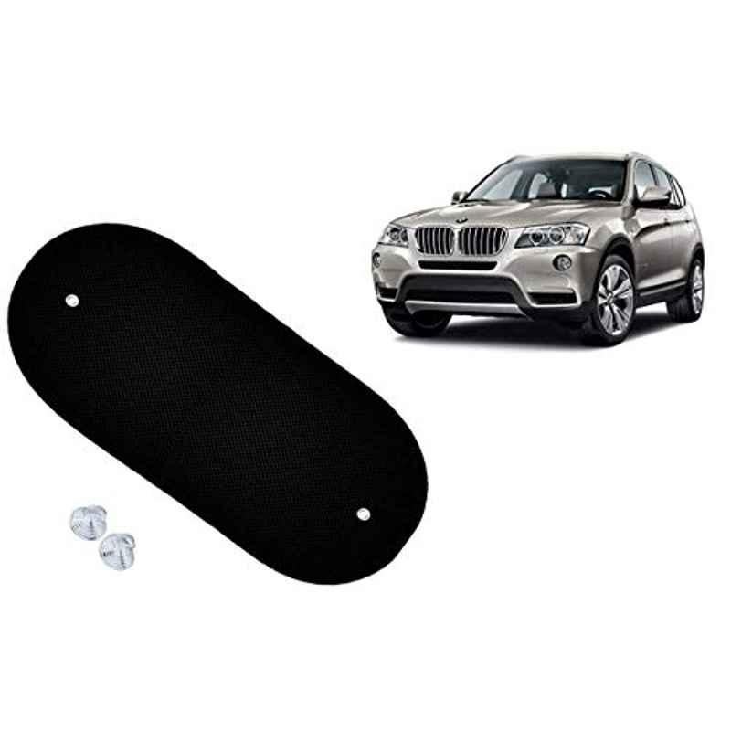Auto Pearl 4 Pcs PVC & Mesh Black Window Side Sun Shade Set for BMW X3, Chipkoo_BlkRear_X3