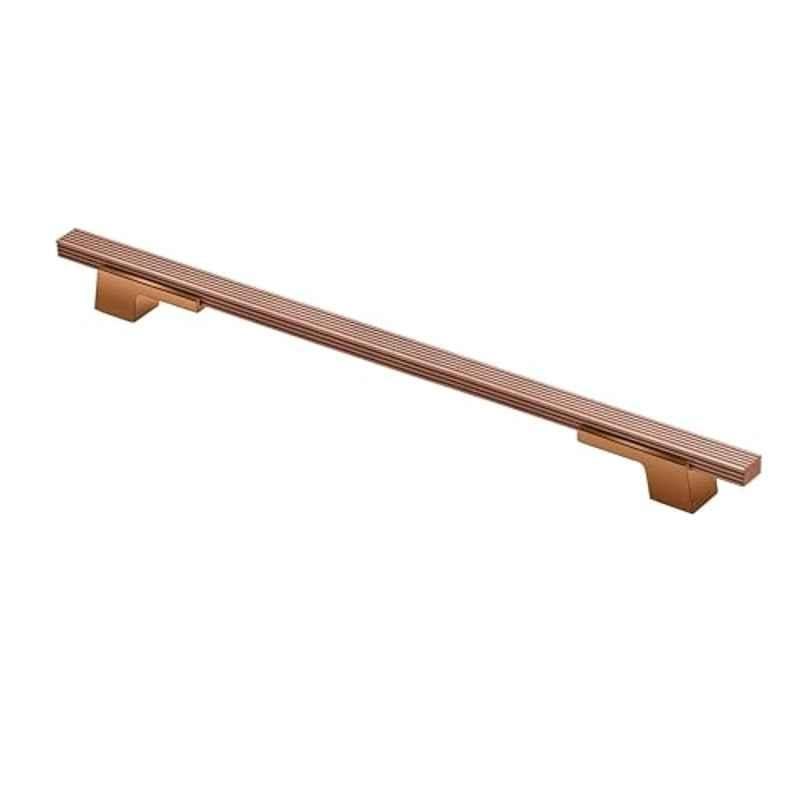 Plantex 288mm Aluminium Rose Gold PVD Finish Pull Cabinet Handle for Home & Office, APS-DTC-5580-RG-288MM