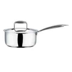 Vinod Platinum 3 Litre Induction Friendly Saucepan with Lid, PSP20 (Pack of 5)