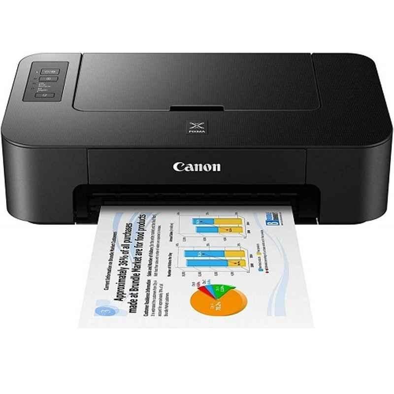 Canon Pixma TS207 Black Single Function Colour Inkjet Printer with USB Connectivity