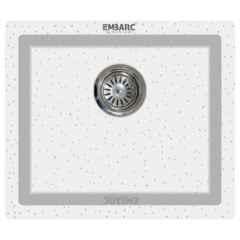 Embarc 21x18 inch Star Dust Granite Quartz Kitchen Sink
