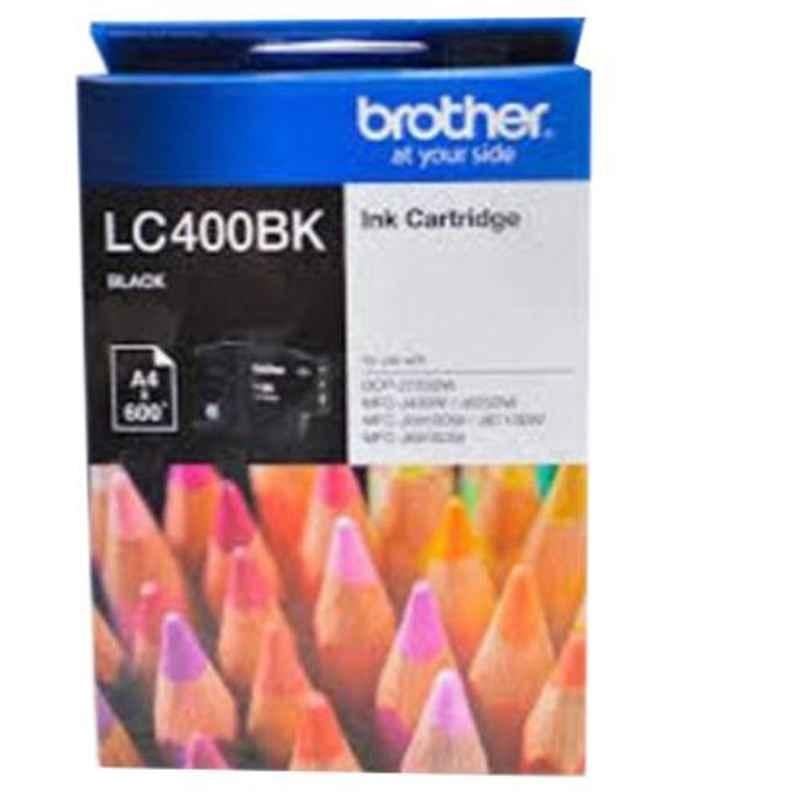 Brother LC 400BK Black Ink Cartridge