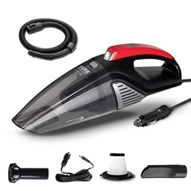 Eureka Forbes Car Vac 100W Red & Black HEPA Filter Handheld Vacuum Cleaner, GFCDSFVAC00000