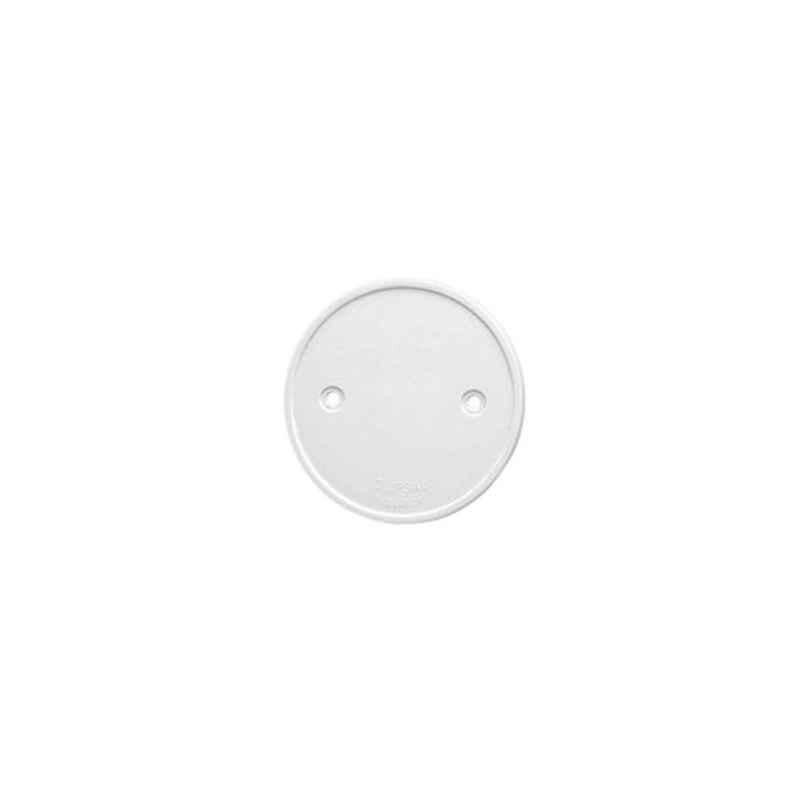 Clipsal 85mm White Lid Round Isolating Transformer Protected, E240L-1-WE