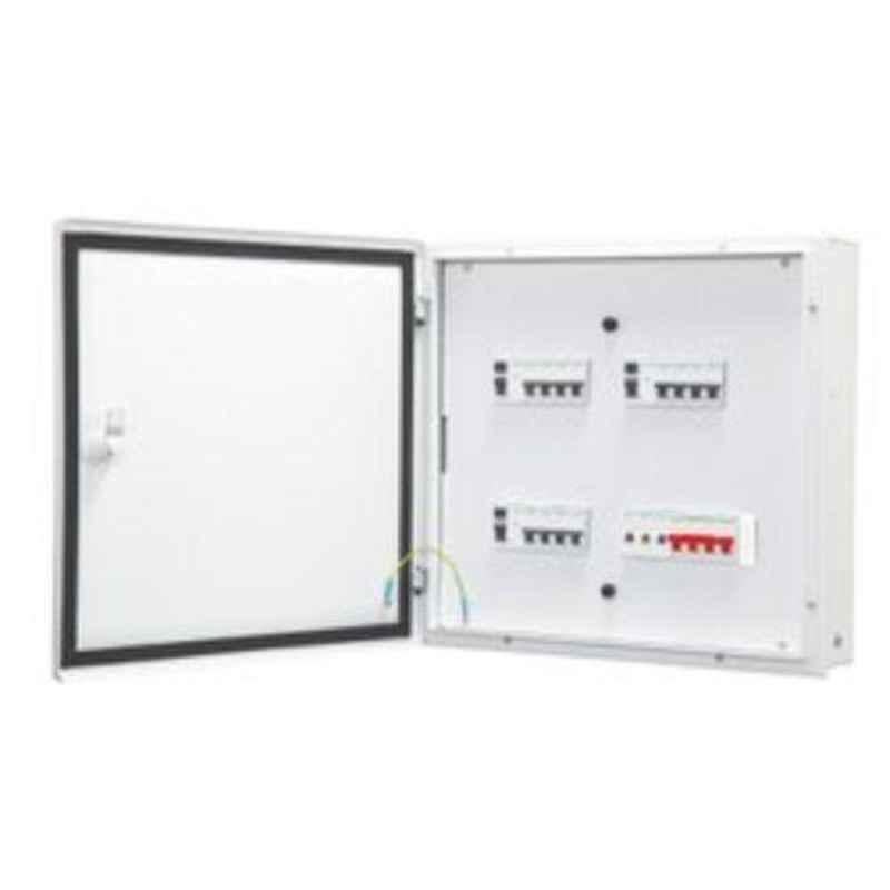 HPL Three & Neutral Pole 8 Way EX Range - Double Door Distribution Board-Projects DB, MDBECOTDD08