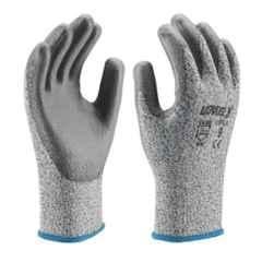 Udyogi 7 inch Grey PU Coated Safety Gloves, HPU 5 (Pack of 180)
