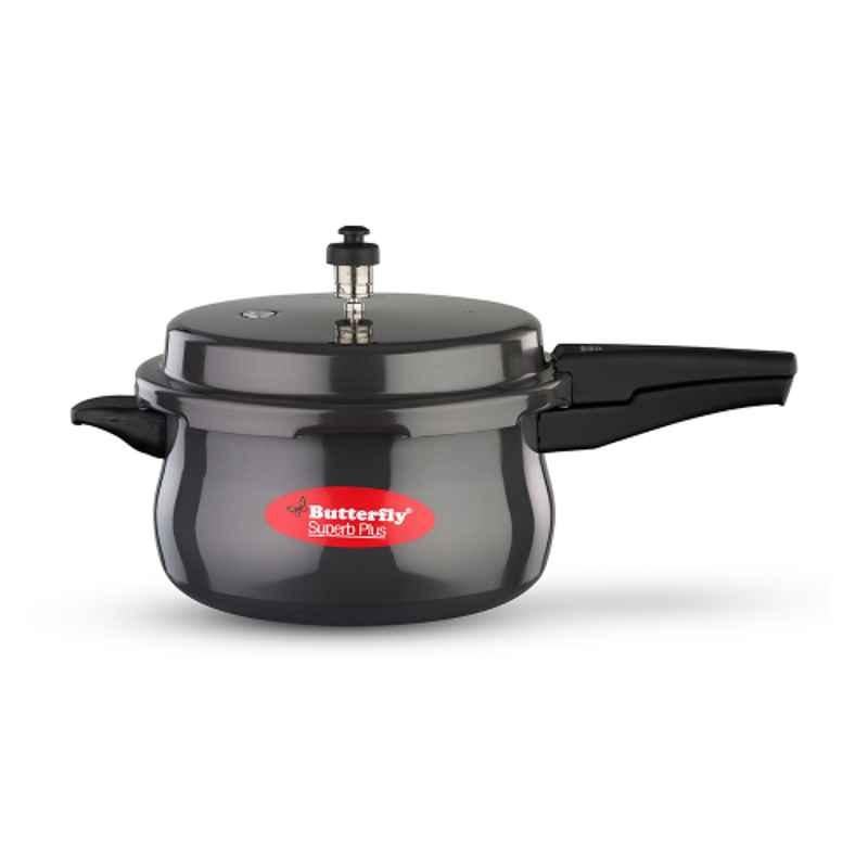 Butterfly Superb Plus 5L Anodised Pressure Cooker with Outer Lid