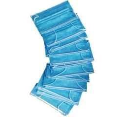 Wellstar 3 Layer Cloth Surgical Disposable Face Mask with Thick Melt Blown, Mask-Surgical-002 (Pack of 100)