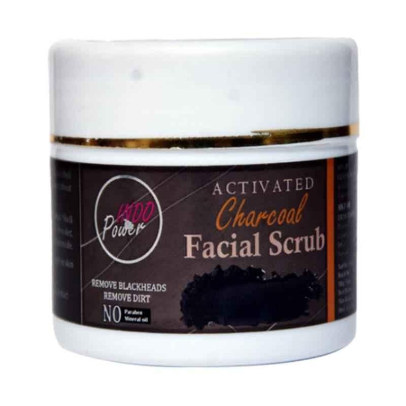Indopower DD167 100g Activated Charcoal Facial Scrub