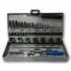 Krost Metal Hss Tap Die Set M3-M12, Threads Plugs, Straight Reamers (Silver, 32 Piece)